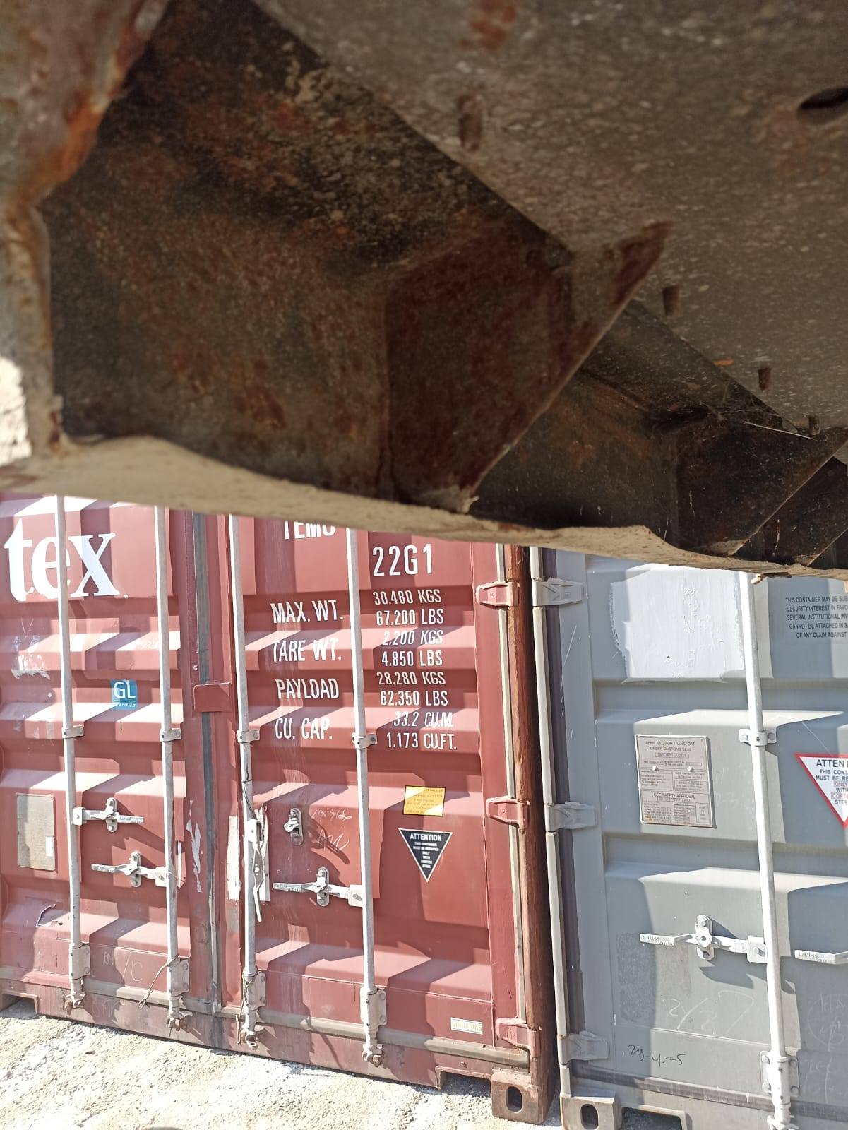 Морской контейнер TEMU2222234